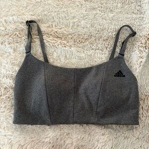 Adidas Women's Charcoal Sports Bra